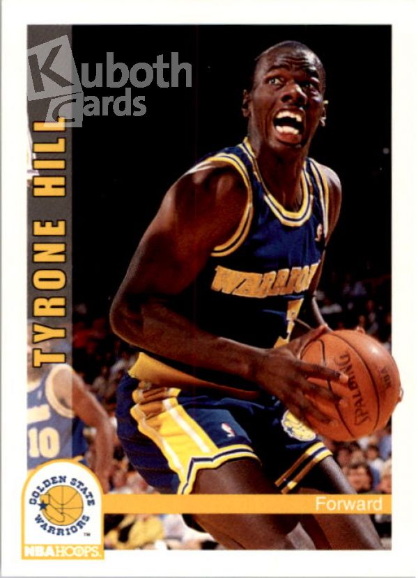 NBA 1992-93 Hoops - No 75 - Tyrone Hill