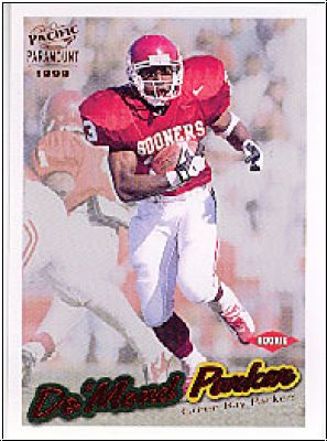 NFL 1999 Paramount Copper - No 97 - De'Mond Parker