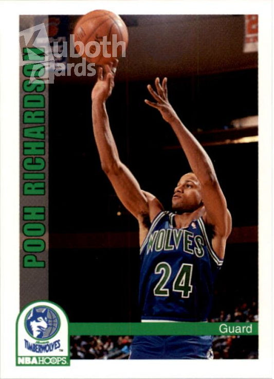 NBA 1992-93 Hoops - No 140 - Pooh Richardson