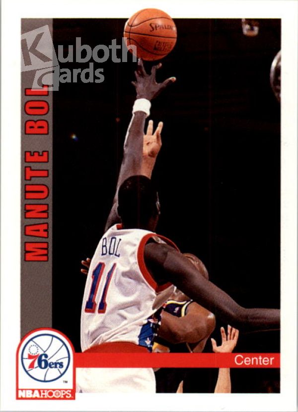 NBA 1992-93 Hoops - No 171 - Manute Bol