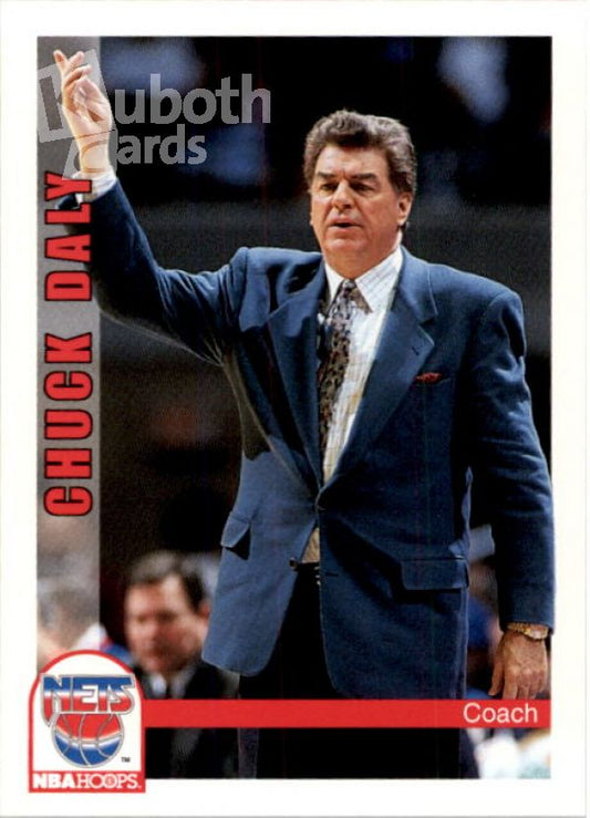 NBA 1992-93 Hoops - No. 255 - Chuck Daly