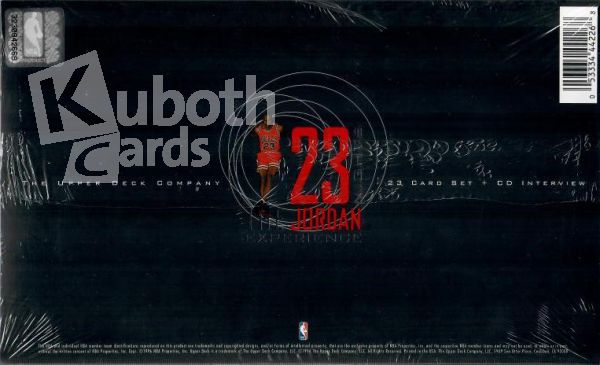 NBA 1996 Upper Deck 23 Nights The Michael Jordan Experience Box Set