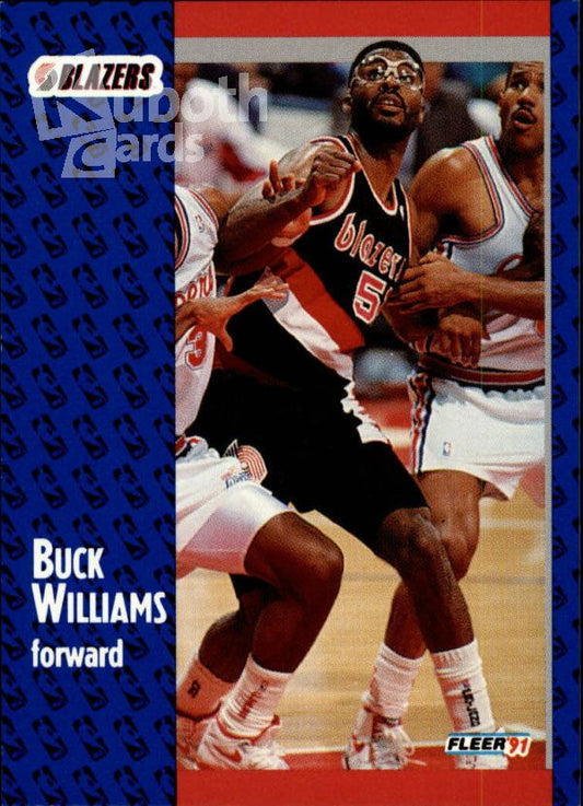 NBA 1991-92 Fleer - No 173 - Buck Williams