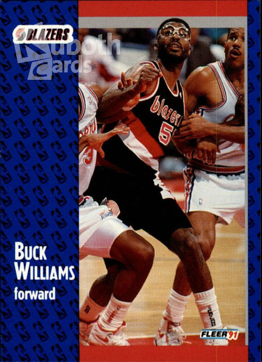 NBA 1991-92 Fleer - No. 173 - Buck Williams