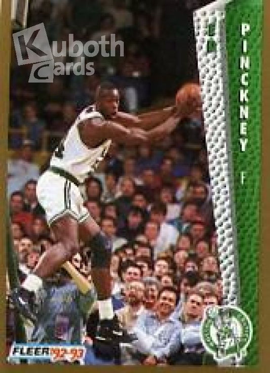 NBA 1992-93 Fleer - No 19 - Ed Pinckeney