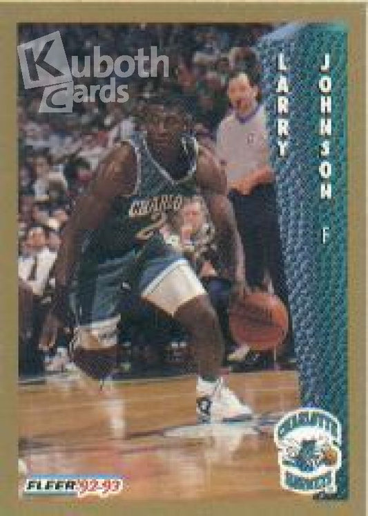 NBA 1992-93 Fleer - No 25 - Larry Johnson