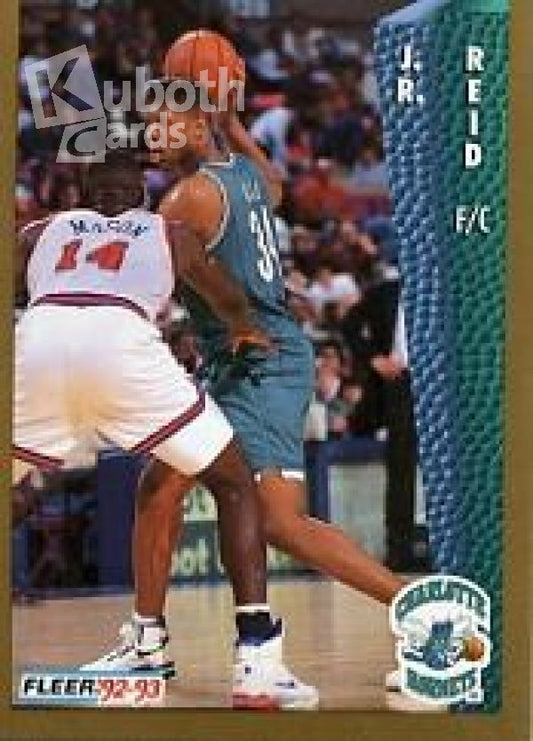 NBA 1992-93 Fleer - No. 27 - JR Reid