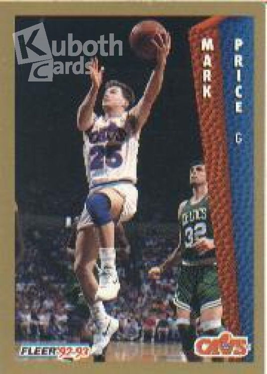 NBA 1992-93 Fleer - No. 43 - Mark Price