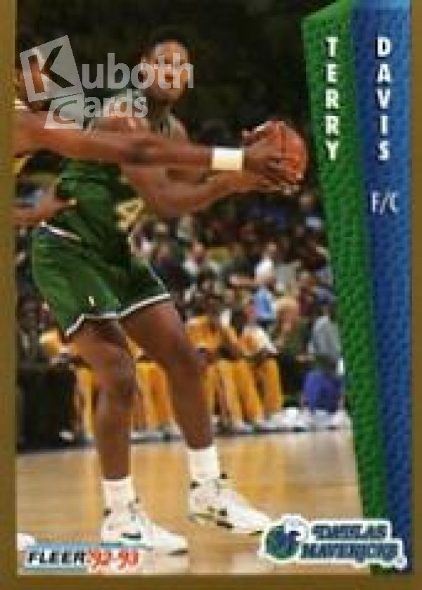 NBA 1992-93 Fleer - No. 48 - Terry Davis