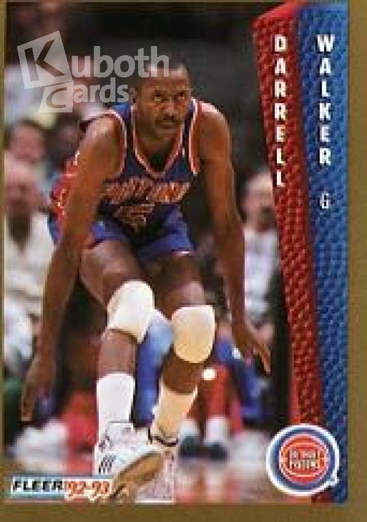 NBA 1992-93 Fleer - No 70 - Darrell Walker