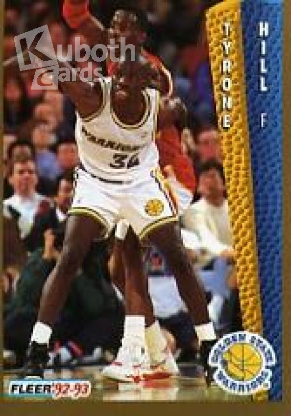 NBA 1992-93 Fleer - No 75 - Tyrone Hill