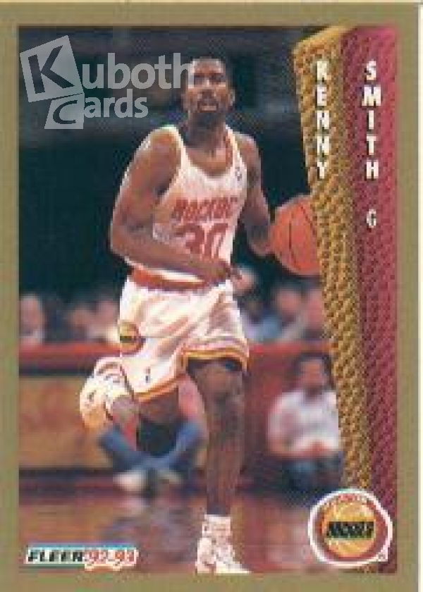 NBA 1992-93 Fleer - No 85 - Kenny Smith