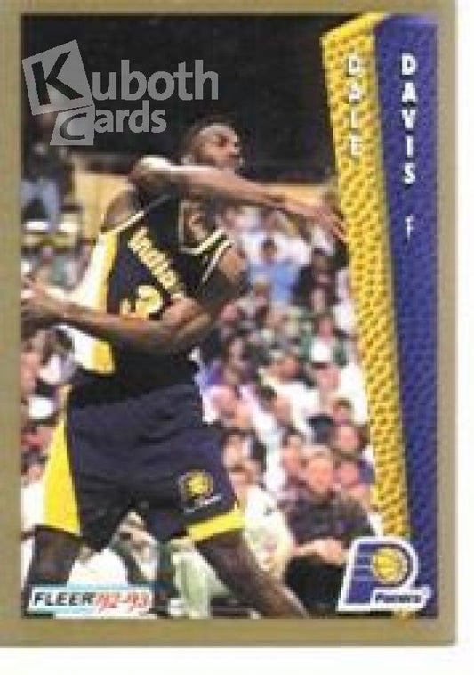 NBA 1992-93 Fleer - No. 88 - Dale Davis