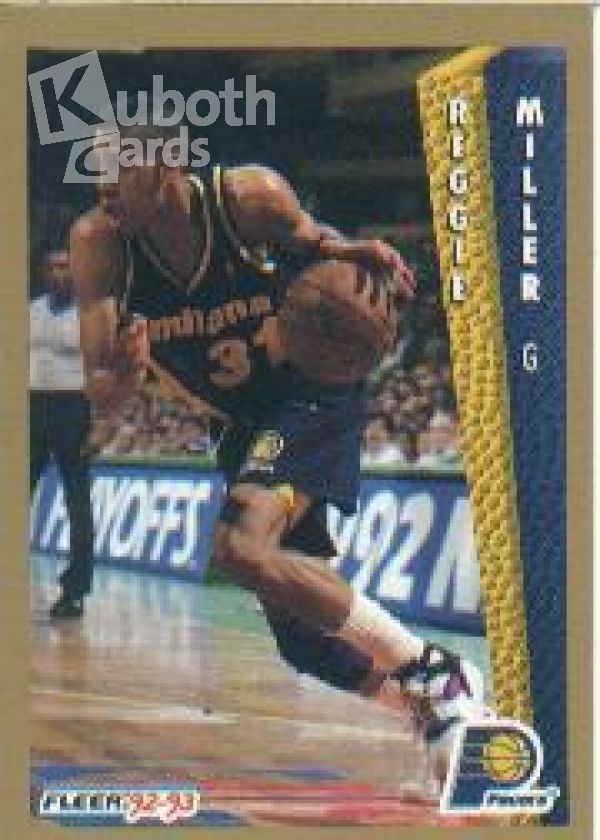 NBA 1992-93 Fleer - No 91 - Reggie Miller