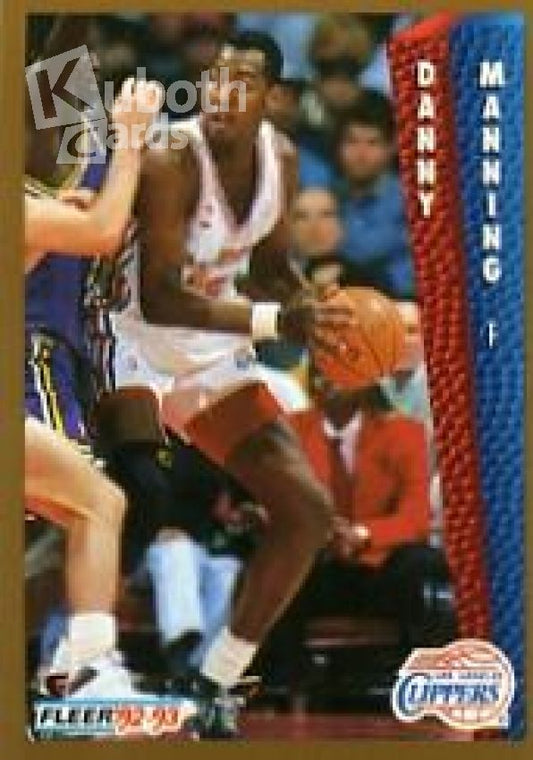 NBA 1992-93 Fleer - No 101 - Danny Manning