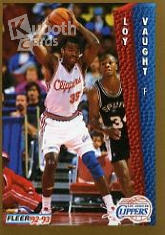 NBA 1992-93 Fleer - No 105 - Loy Vaught
