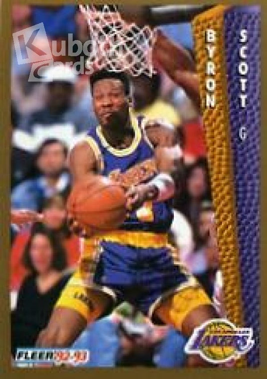 NBA 1992-93 Fleer - No 111 - Byron Scott