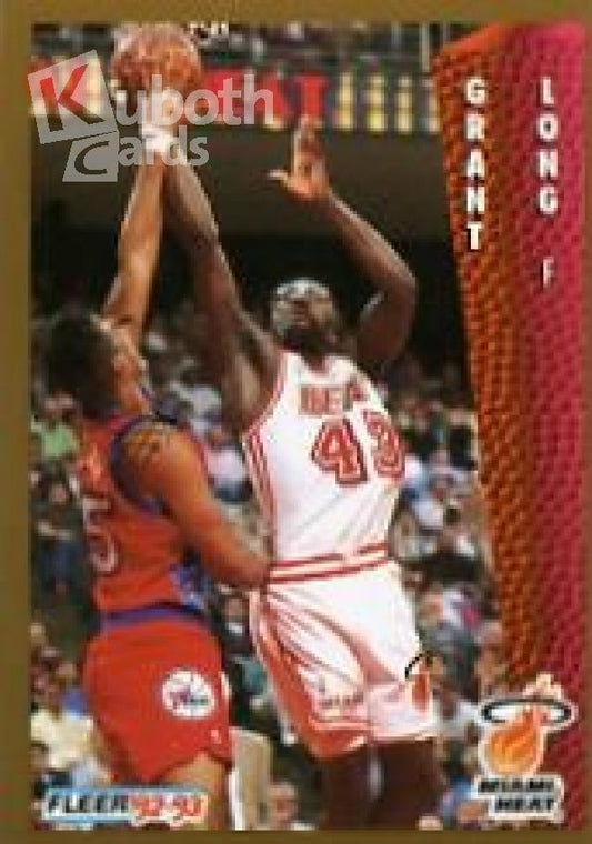 NBA 1992-93 Fleer - No. 118 - Grant Long