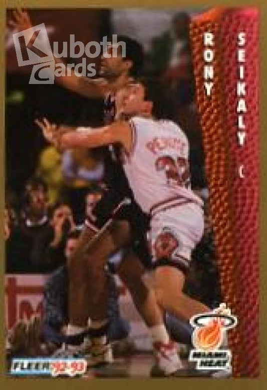 NBA 1992-93 Fleer - No 121 - Rony Seikaly