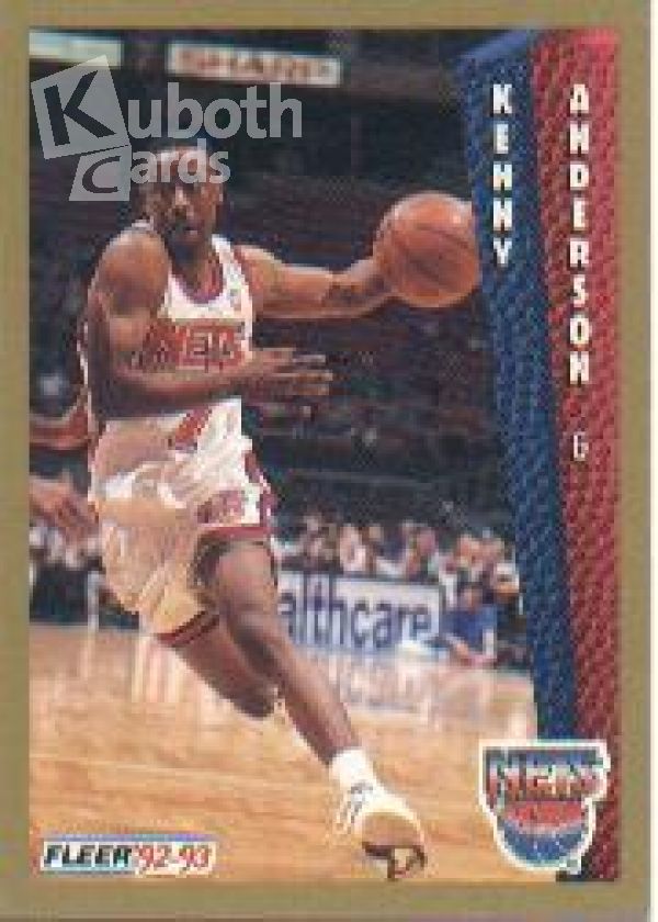 NBA 1992-93 Fleer - No 140 - Kenny Anderson