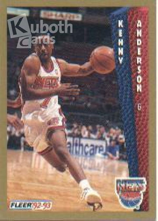 NBA 1992-93 Fleer - No. 140 - Kenny Anderson