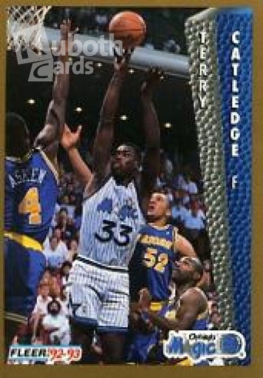 NBA 1992-93 Fleer - No 160 - Terry Catledge