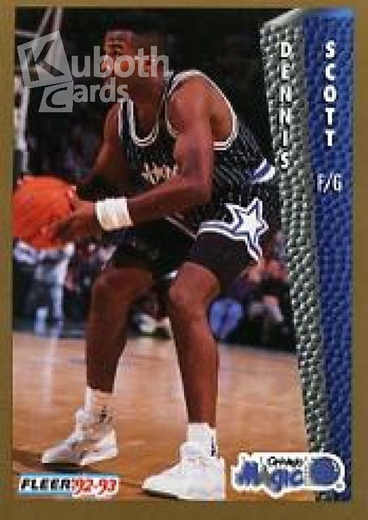 NBA 1992-93 Fleer - No 13 - Dennis Scott