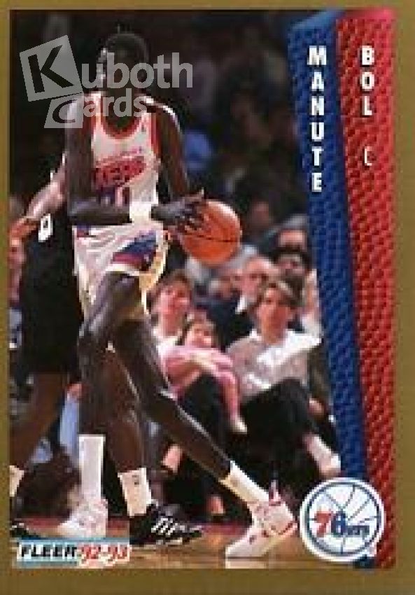 NBA 1992-93 Fleer - No 167 - Manute Bol