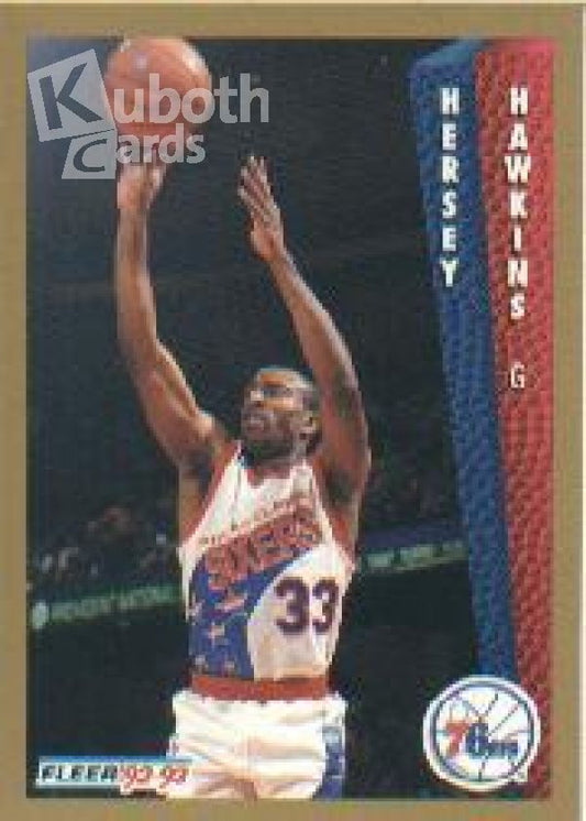 NBA 1992-93 Fleer - No 170 - Hersey Hawkins