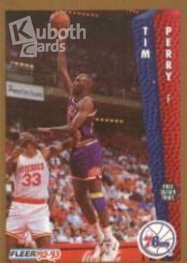 NBA 1992-93 Fleer - No 174 - Tim Perry