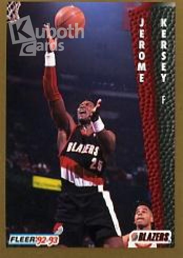 NBA 1992-93 Fleer - No 188 - Jerome Kersey