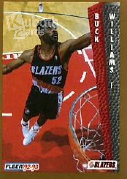 NBA 1992-93 Fleer - No 193 - Buck Williams