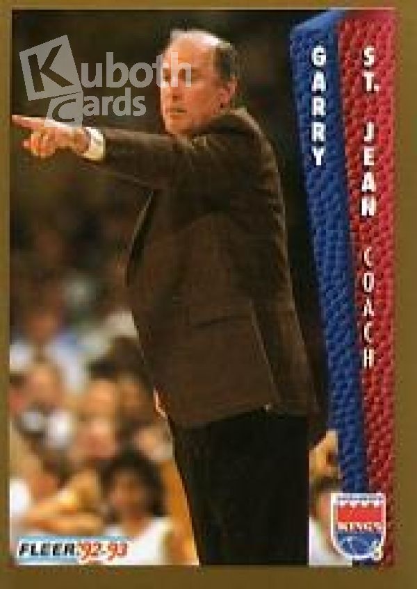 NBA 1992-93 Fleer - No 197 - Garry St. Jean