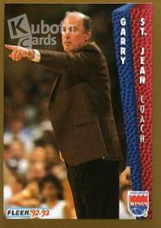 NBA 1992-93 Fleer - No 197 - Garry St. Jean