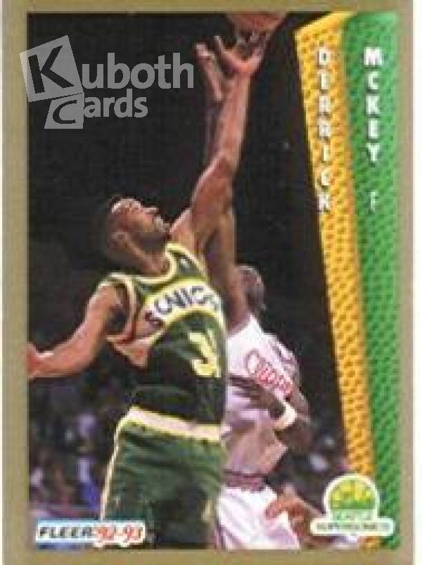 NBA 1992-93 Fleer - No 214 - Derrick McKey