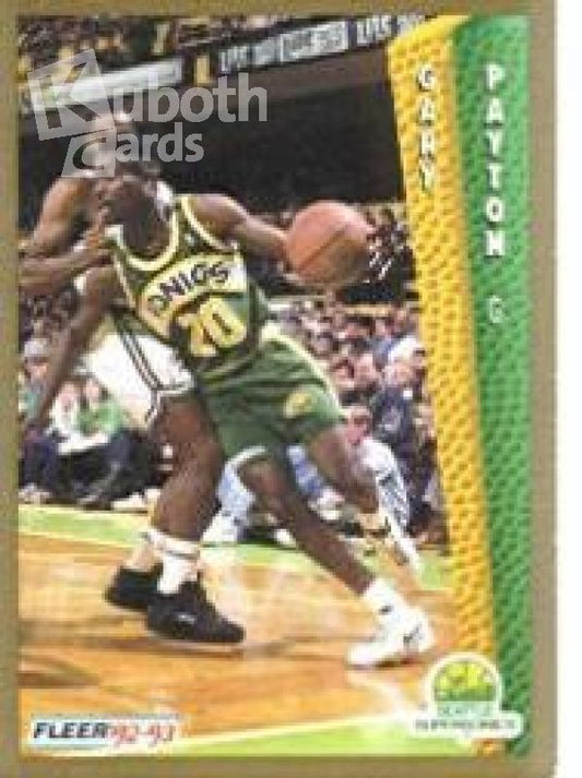 NBA 1992-93 Fleer - No. 216 - Gary Payton