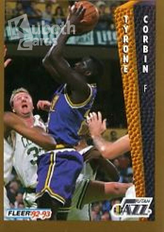 NBA 1992-93 Fleer - No. 220 - Tyrone Cobrin