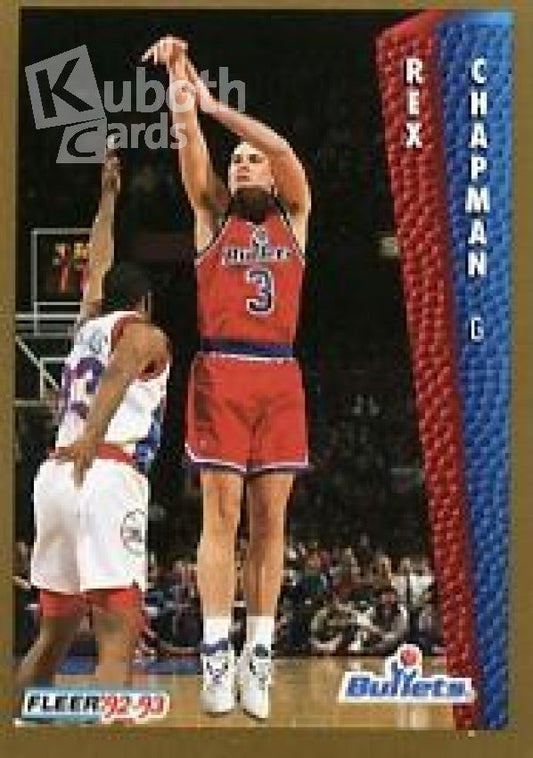 NBA 1992-93 Fleer - No 229 - Rex Chapman