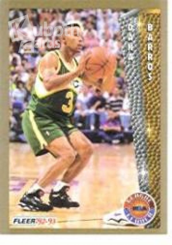 NBA 1992-93 Fleer - No 243 - Dana Barros