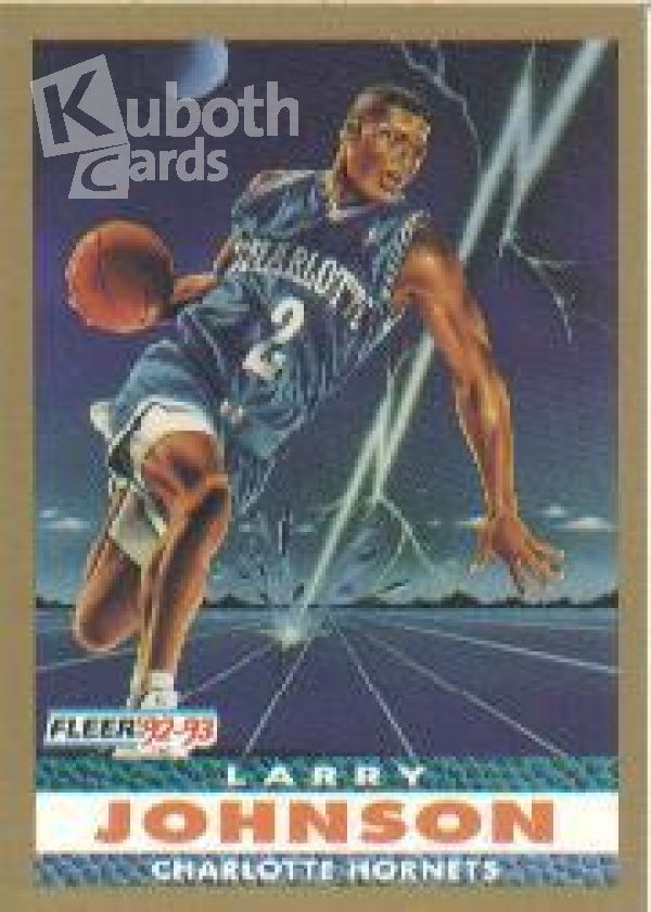 NBA 1992-93 Fleer - No. 253 - Larry Johnson