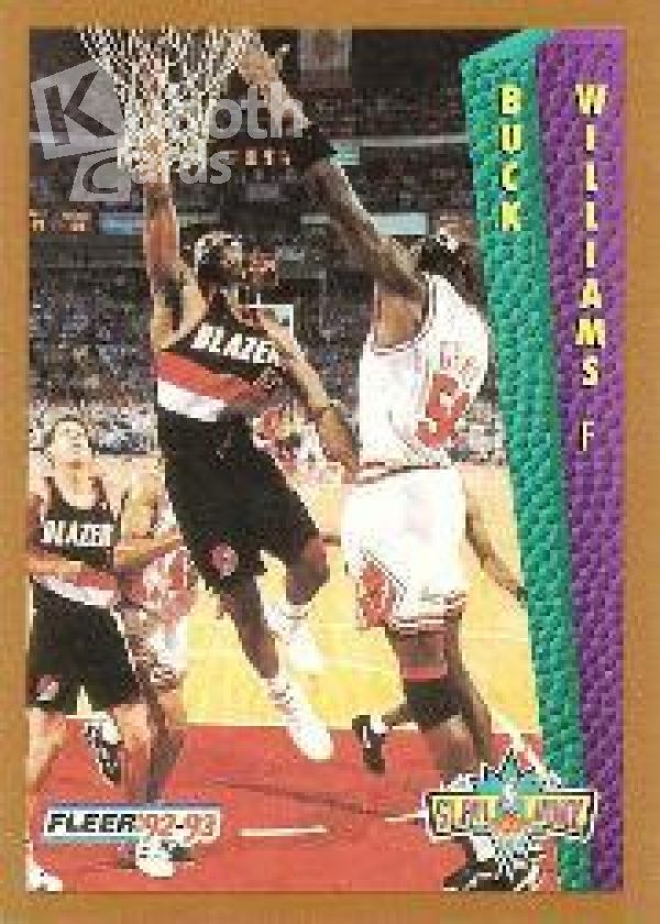 NBA 1992-93 Fleer - No. 269 - Buck Williams