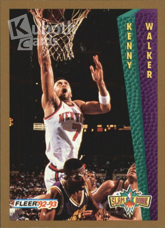 NBA 1992-93 Fleer - No. 277 - Kenny Walker