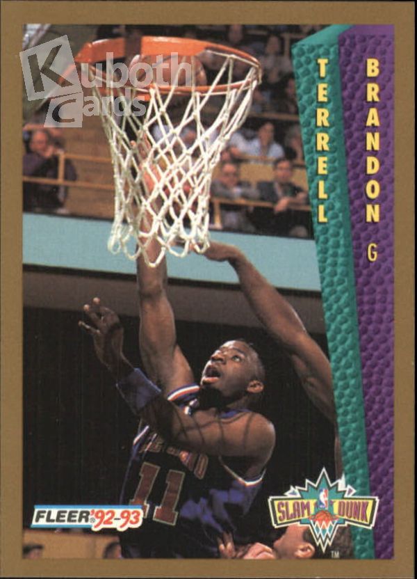 NBA 1992-93 Fleer - No 280 - Terrell Brandon