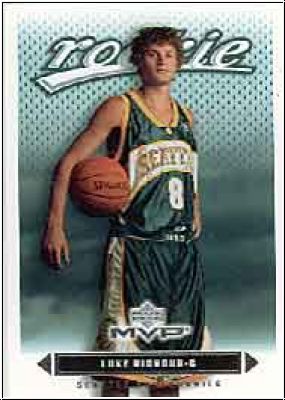 NBA 2003 / 04 Upper Deck MVP - No 214 - Luke Ridnour