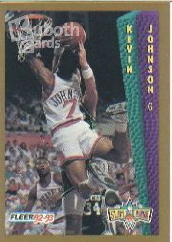 NBA 1992-93 Fleer - No 282 - Kevin Johnson