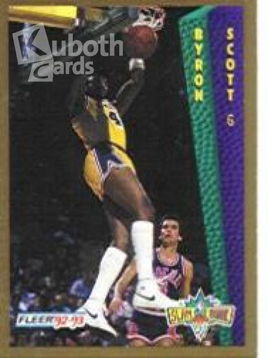 NBA 1992-93 Fleer - No 284 - Byron Scott