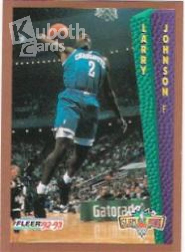 NBA 1992-93 Fleer - No 292 - Larry Johnson