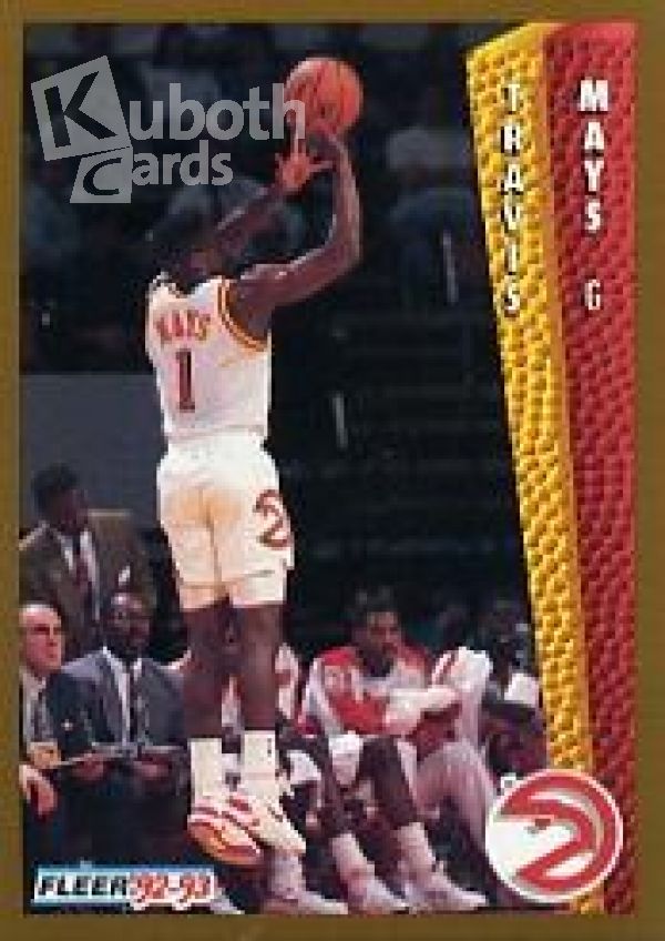 NBA 1992-93 Fleer - No 303 - Travis Mays