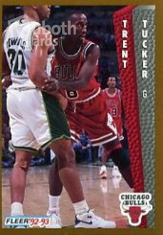 NBA 1992-93 Fleer - No. 315 - Trent Tucker