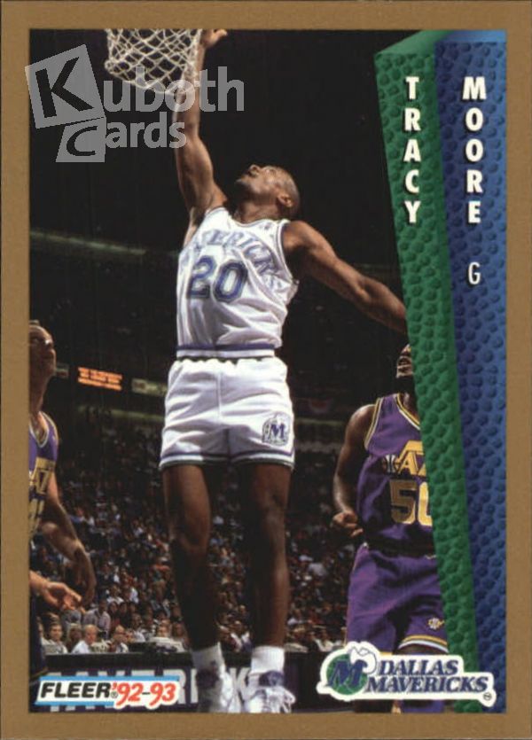 NBA 1992-93 Fleer - No 324 - Tracey Moore